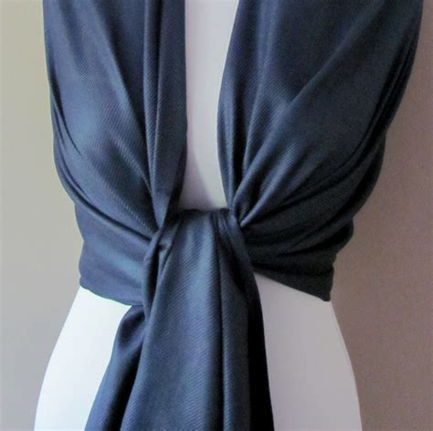 navy blue pashmina.